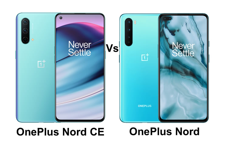 OnePlus Nord CE vs OnePlus Nord
