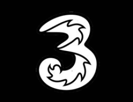 Which networks piggyback off Three's network?