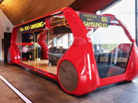 Samsung 5G bus launched in the UK to show off the technology’s potential
