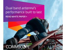 Boosting microwave backhaul with E-band spectrum and dual band antennas