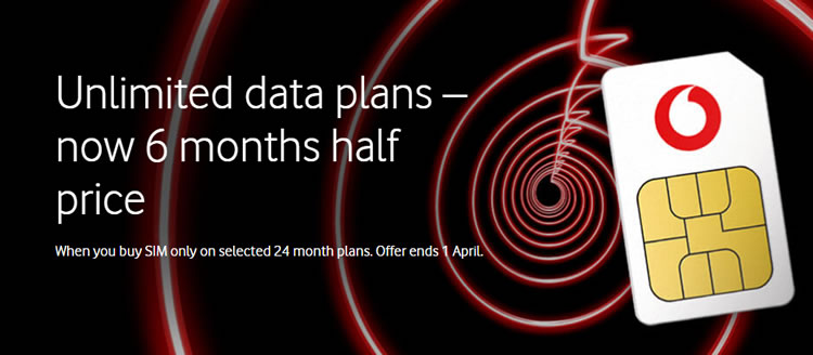 Vodafone SIM deals