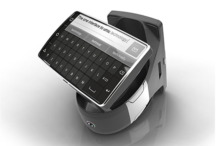 witgrip shown with display